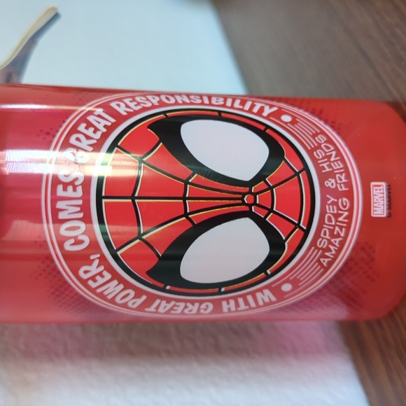 New Zak Designs Marvel Spidey and His Amazing Friends Water Bottle - Picture 3 of 5